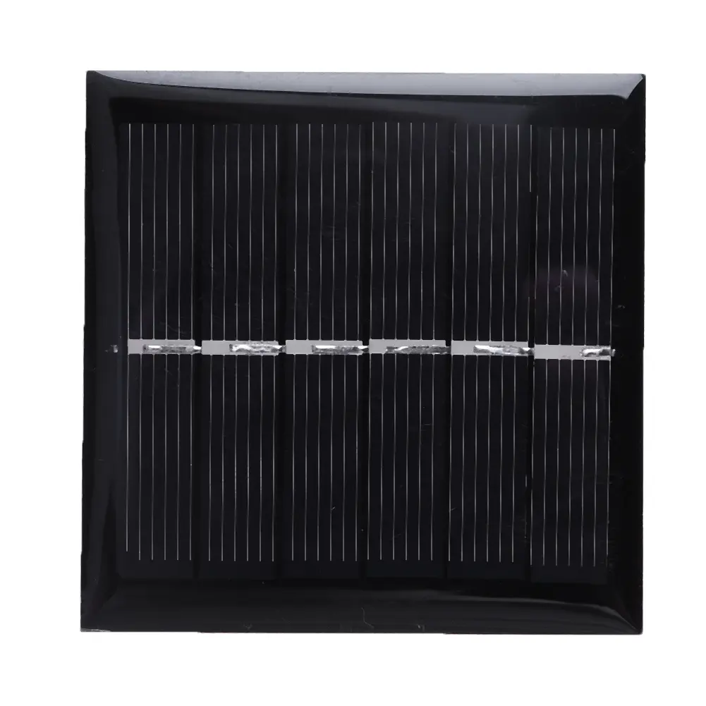 3V 0.6W Solar Panel Epoxy Polycrystalline Silicon DIY Charger Solar Panels for Home Light Camping Generator Accessories 2/1pcs