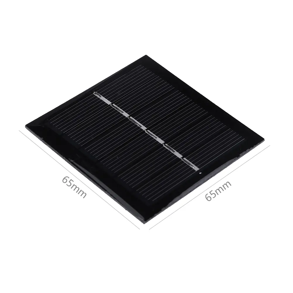 3V 0.6W Solar Panel Epoxy Polycrystalline Silicon DIY Charger Solar Panels for Home Light Camping Generator Accessories 2/1pcs