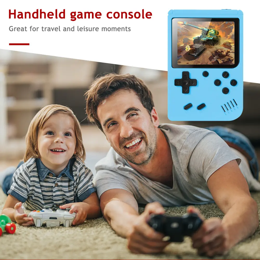 Retro Console Color LCD Screen Game Screen Retro Video Gaming Console Portable Handheld Game Players