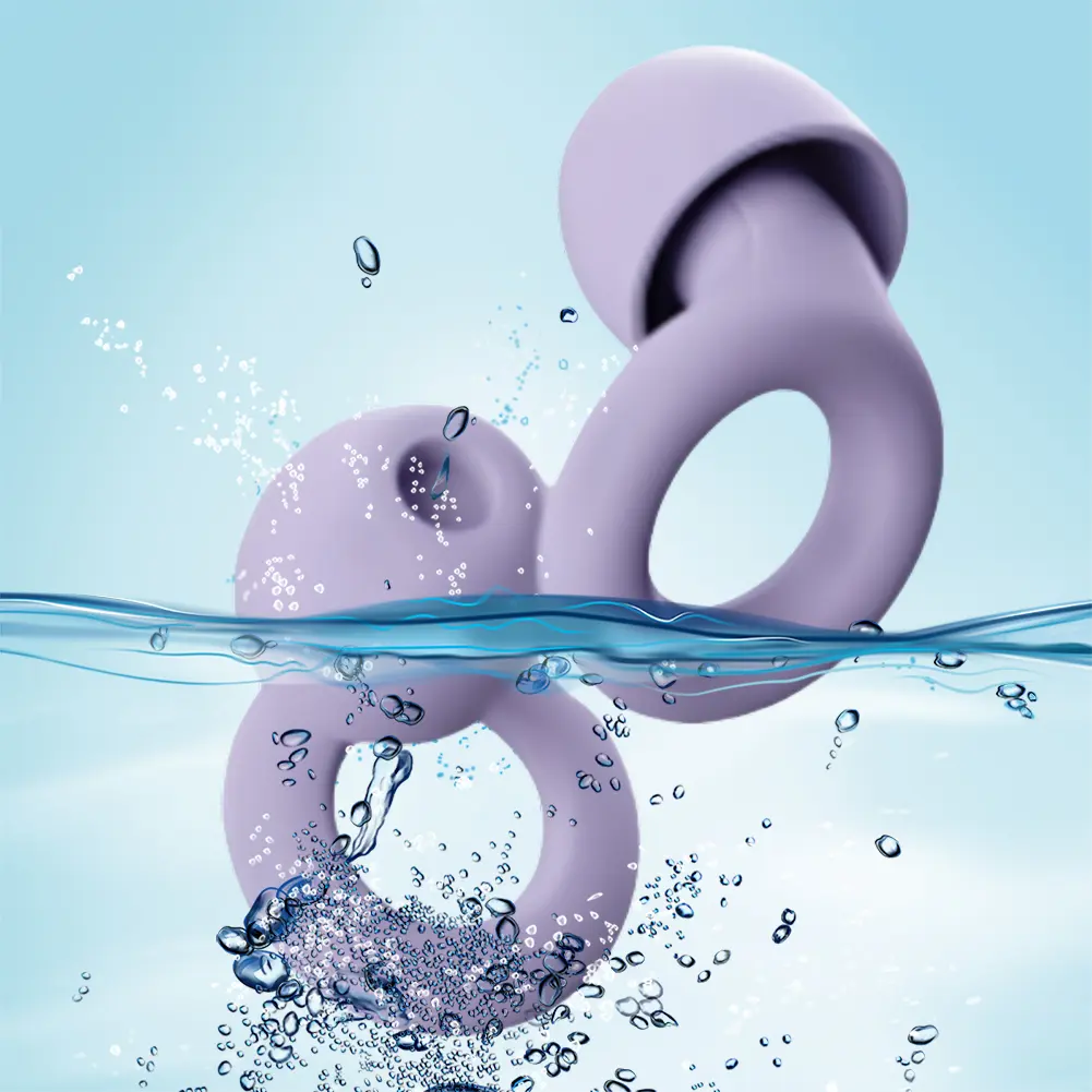 1 Pair Sleep Soundproof Earplugs 4PCS Ear Cap 25dB Noise Cancelling Hearing Protection Reusable Washable Earplugs For Sleeping