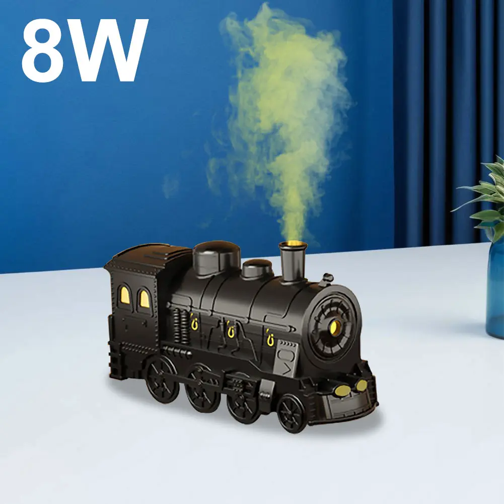 Mini Train Shape Aromatherapy Essential Oil Diffuser Ultrasonic Cool Mist Air Humidifier with Remote Aroma Difusor Atomizer