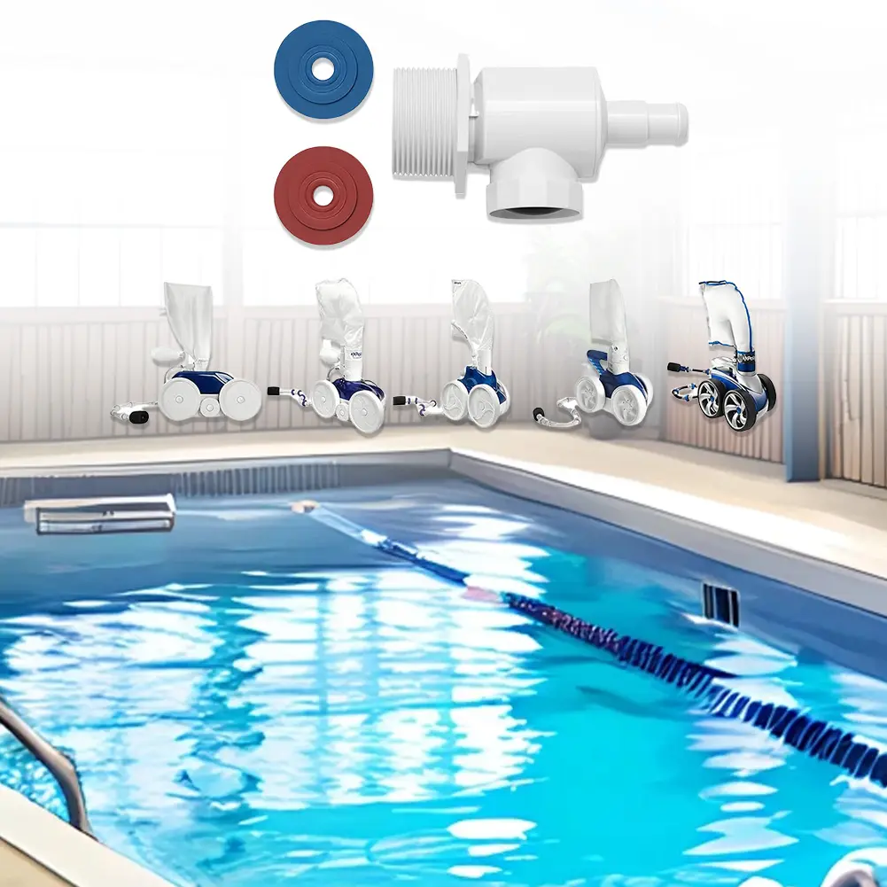 9-100-9001 UWF Wall Fitting Connector Assembly Replacement UWF Wall Connector for Zodiac Polaris 280 380 3900 Pool Cleaners