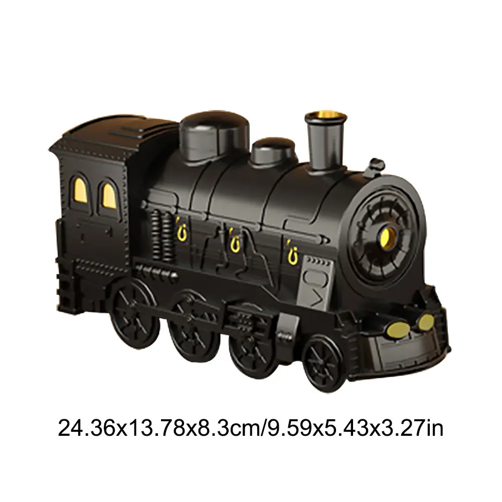 Mini Train Shape Aromatherapy Essential Oil Diffuser Ultrasonic Cool Mist Air Humidifier with Remote Aroma Difusor Atomizer
