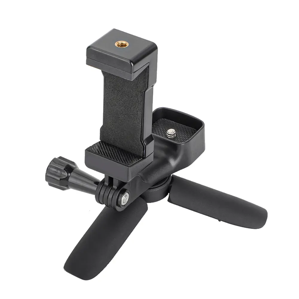 Front Phone Holder Clip Handheld Shooting Expansion Adapter with 1/4inch Screw Camera Phone Mount for DJI Osmo Pocket 3