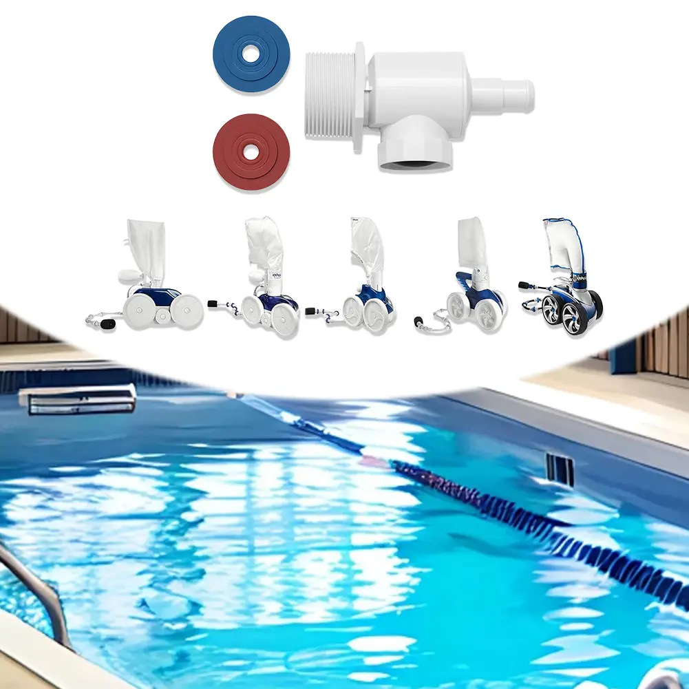 9-100-9001 UWF Wall Fitting Connector Assembly Replacement UWF Wall Connector for Zodiac Polaris 280 380 3900 Pool Cleaners