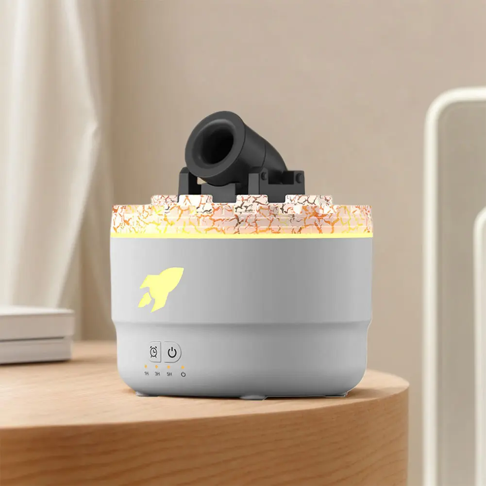 Volcanic Crack Light Cannons Humidifier Aroma Diffuser Cannon Blast Aroma Humidifier Cannon Blast Turret Aromatherapy Humidifier