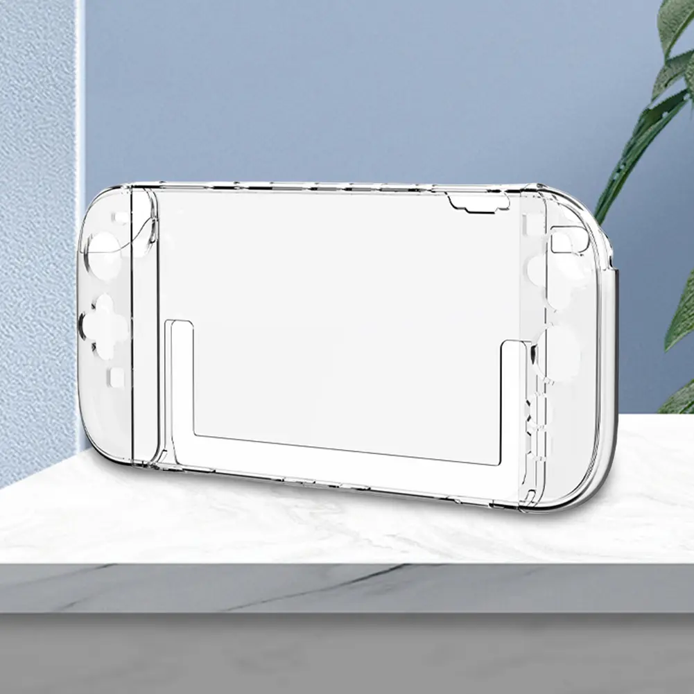 For Nintendo for Switch 2 Detachable PC Transparent Case Shell Anti-Scratch Game Console Case Anti-Drop for Switch 2 Accessories