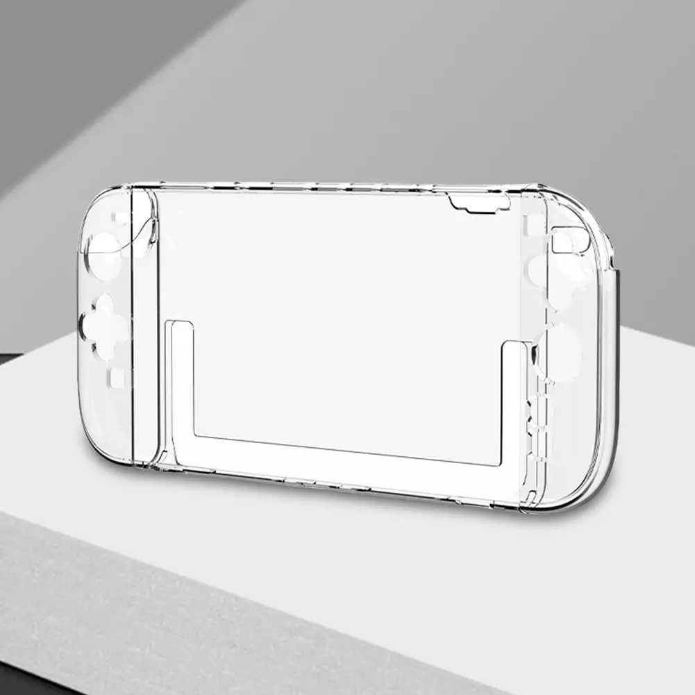 For Nintendo for Switch 2 Detachable PC Transparent Case Shell Anti-Scratch Game Console Case Anti-Drop for Switch 2 Accessories