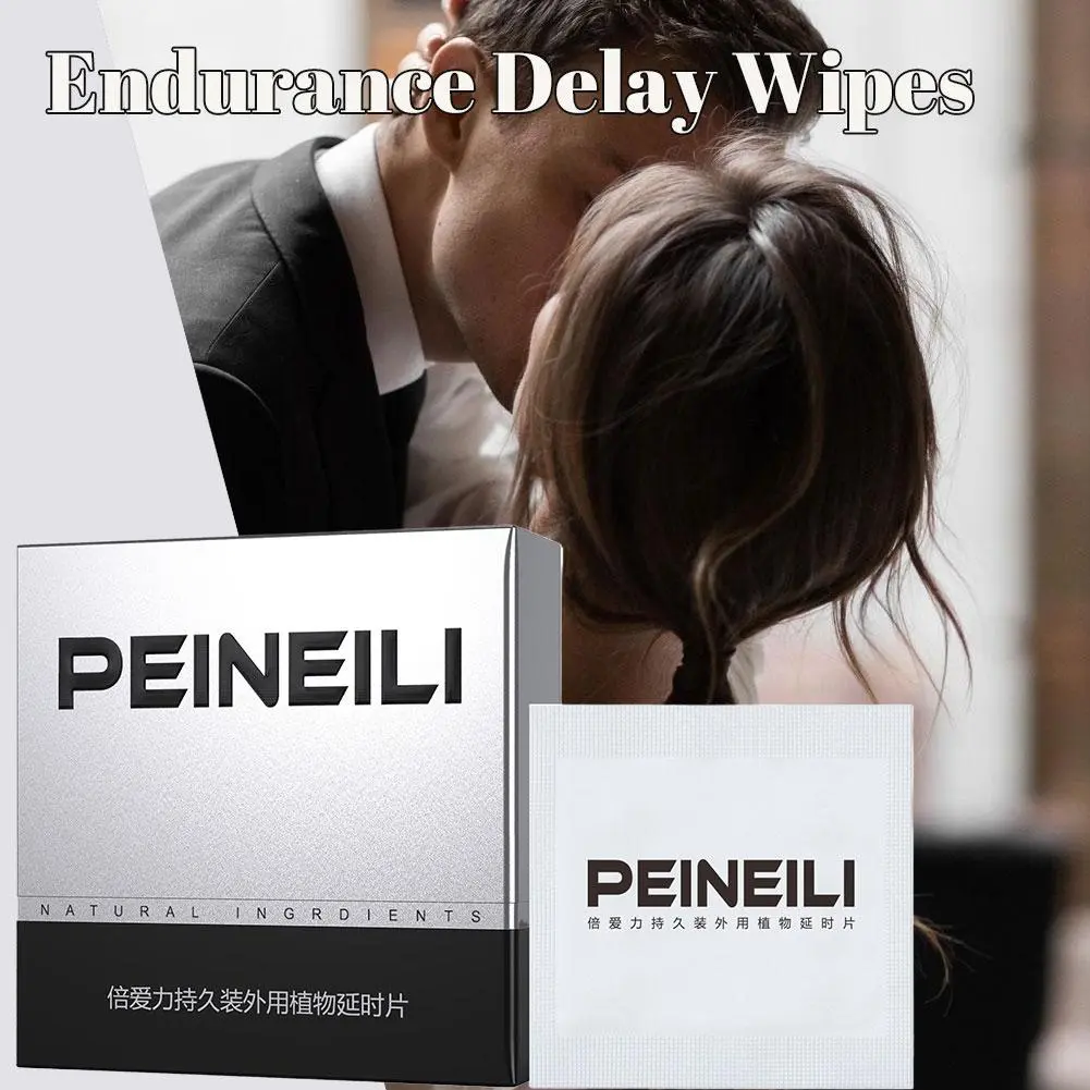 3 Boxes Men's Premature Ejaculation Prevent Herbal Products Sex Delay Wipes Wet Tissue Oil Cream Delay Wipes