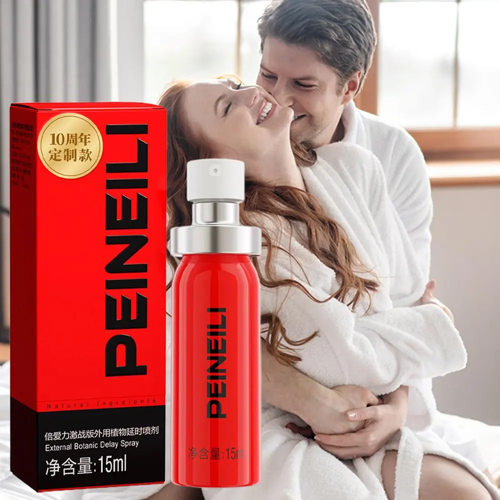 3Pcs PEINEILI Men Delay Spray Can Make Men Sex Last Longer Ejaculation time Big Dick Erection Massage Oil Adult sex Product