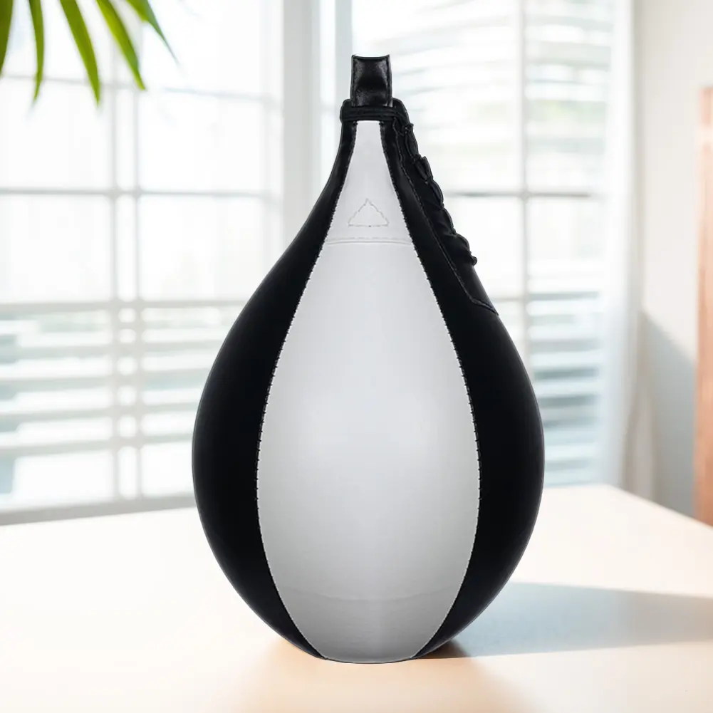 Boxing Speed Ball Hanging Boxing Ball PU Leather Hanging Punching Bag Stress Relief Boxing Reflex Ball for Kids Adults
