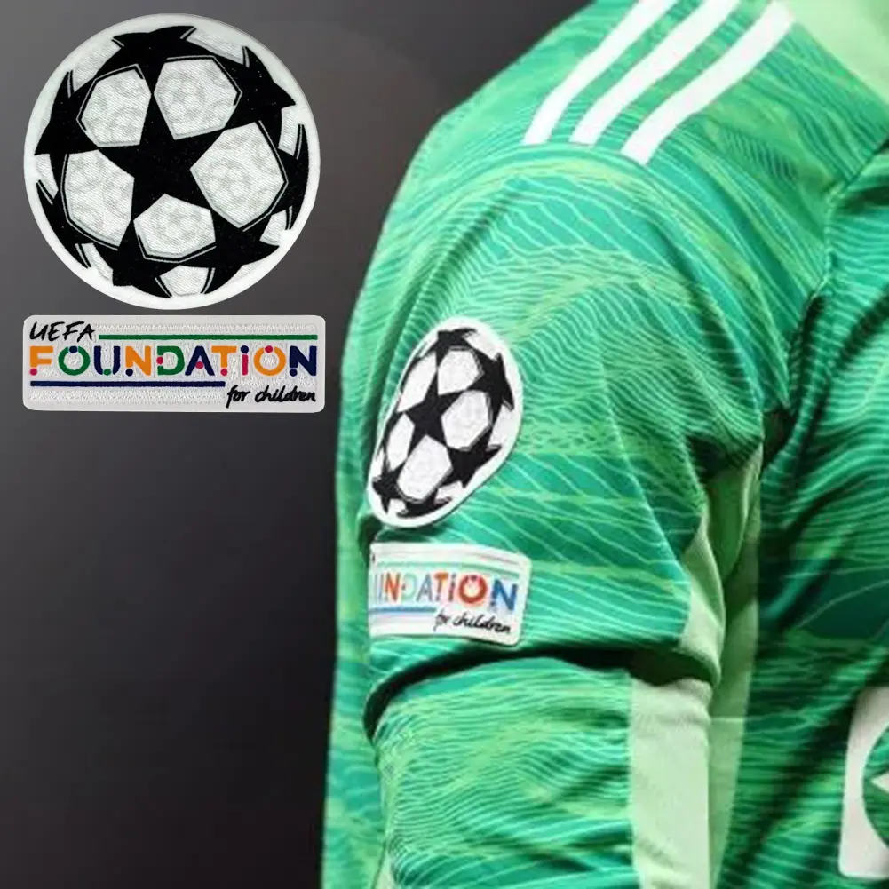 1-10PCS Football Patches Sport Ball Applique Plush Sewing Embroidery Badge Top Quality Football Patches Badge For Football Shirt