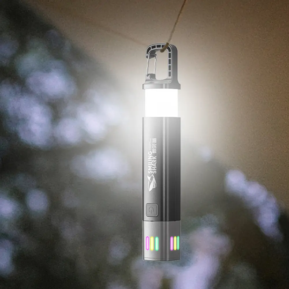 XPE+COB LED High Brightness Flashlight with Floodlight Side Lights Outdoor Flashlight Lamp Zoomable Flashlight for Power Outages