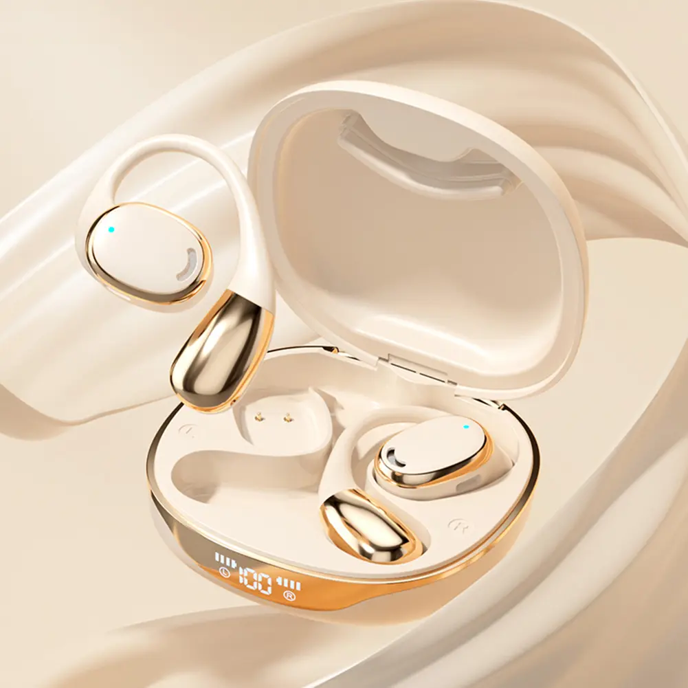 144 Languages Translator Earbuds Bluetooth-Compatible 5.4 AI Translation Earphone Translator Device for Travel Business Learning