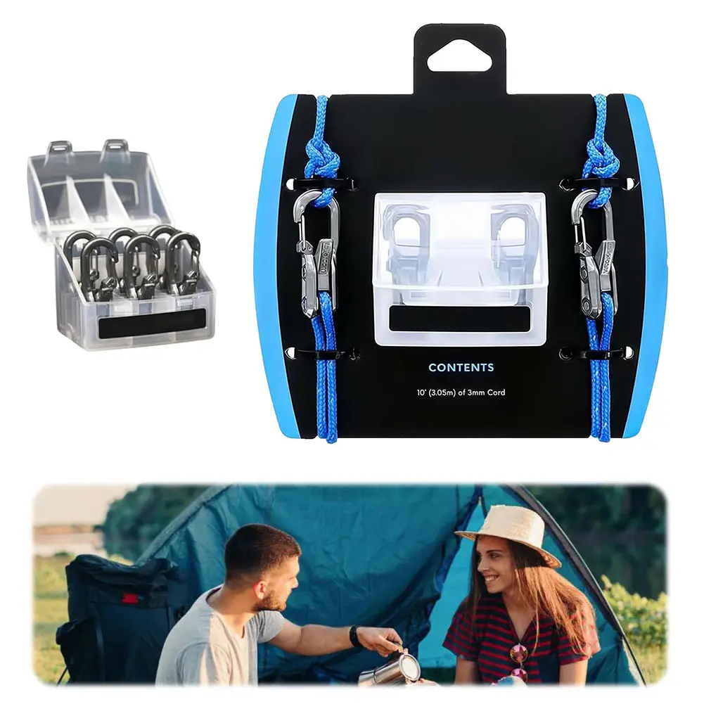 Alloy Rope Tension Adjuster Portable Rope Tension Durable Compact Rope Adjuster Alloy Outdoor Rope Adjuster For Outdoor Camping