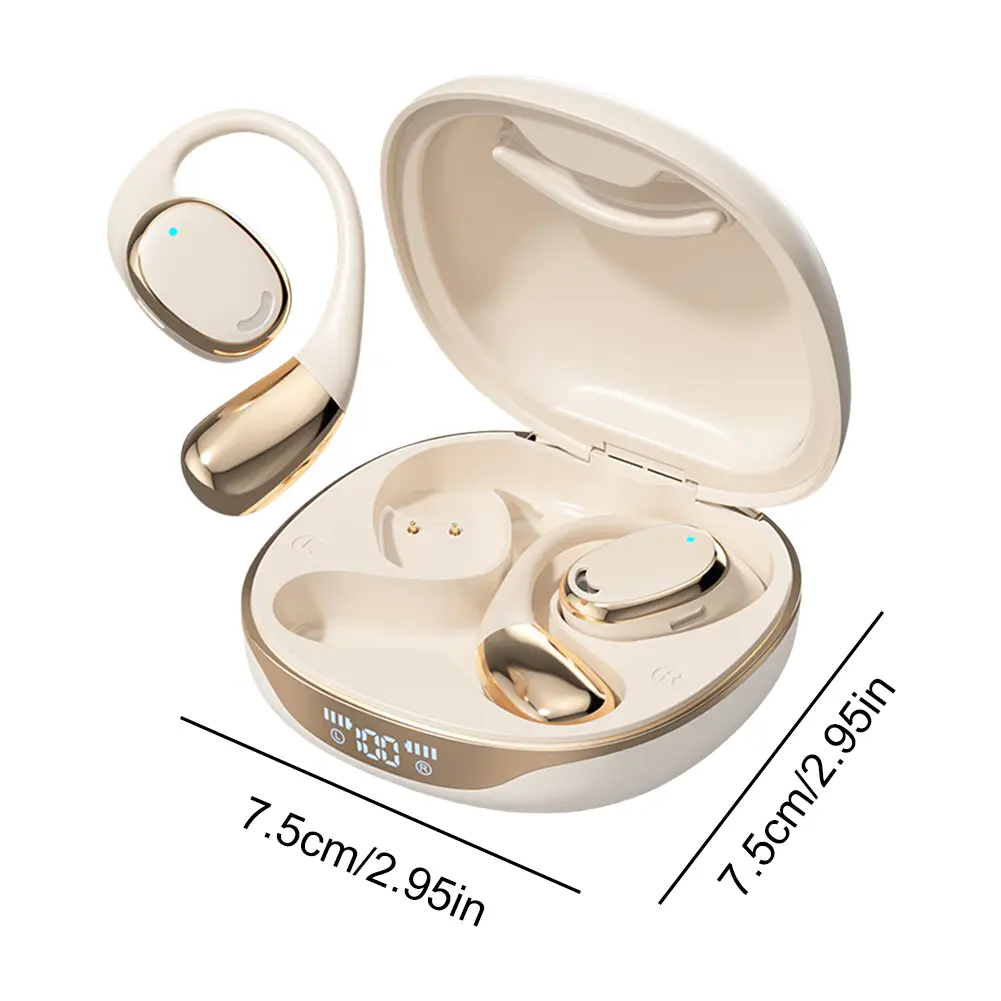 144 Languages Translator Earbuds Bluetooth-Compatible 5.4 AI Translation Earphone Translator Device for Travel Business Learning