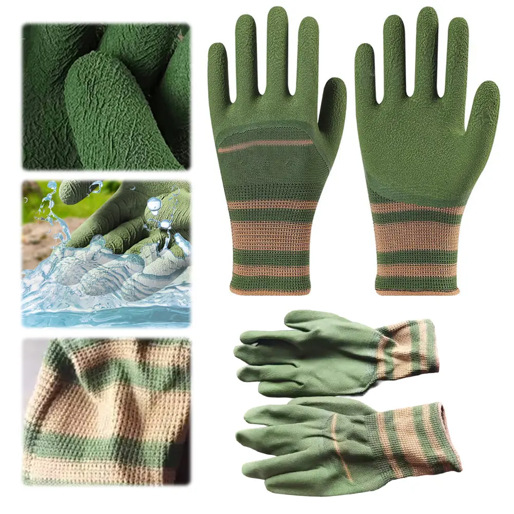 1-3Pair Gardening Gloves Thorn Proof Rose Pruning Garden Glove Breathable Protection Waterproof Work Garden Gloves for Women/Men