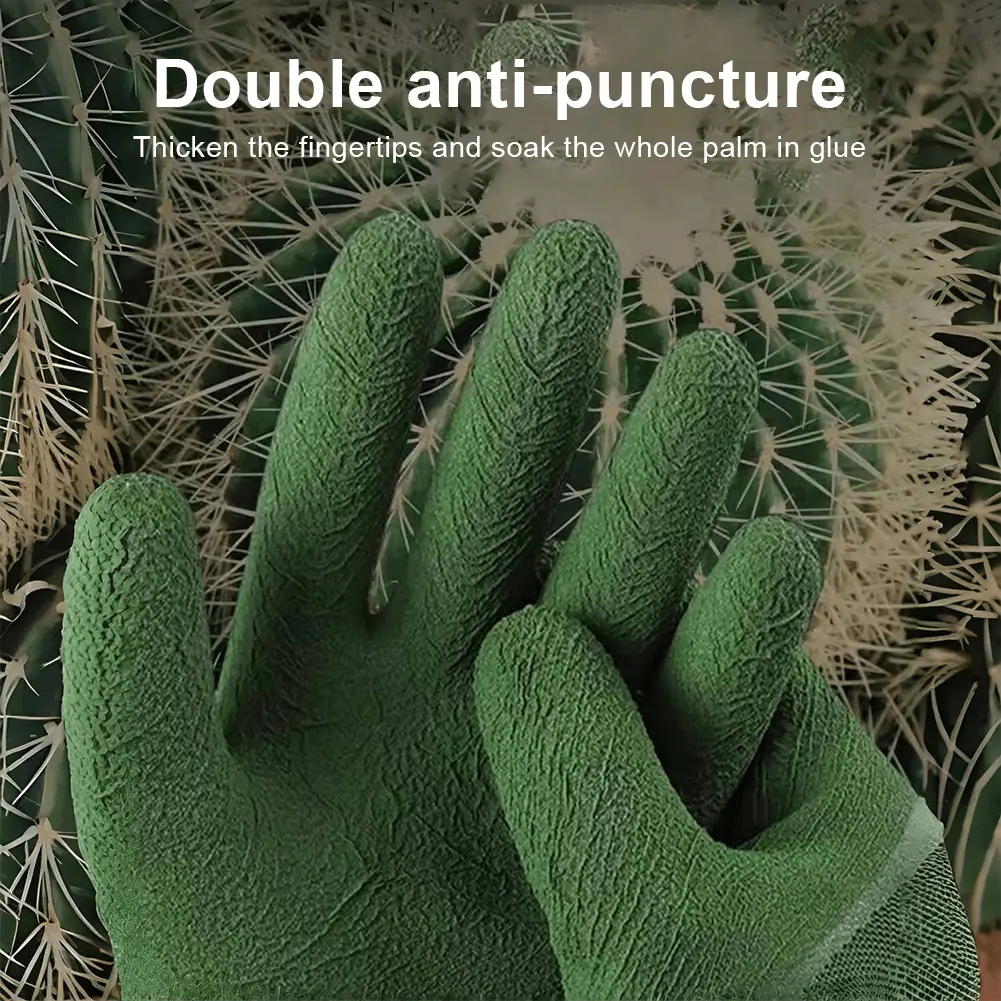 1-3Pair Gardening Gloves Thorn Proof Rose Pruning Garden Glove Breathable Protection Waterproof Work Garden Gloves for Women/Men