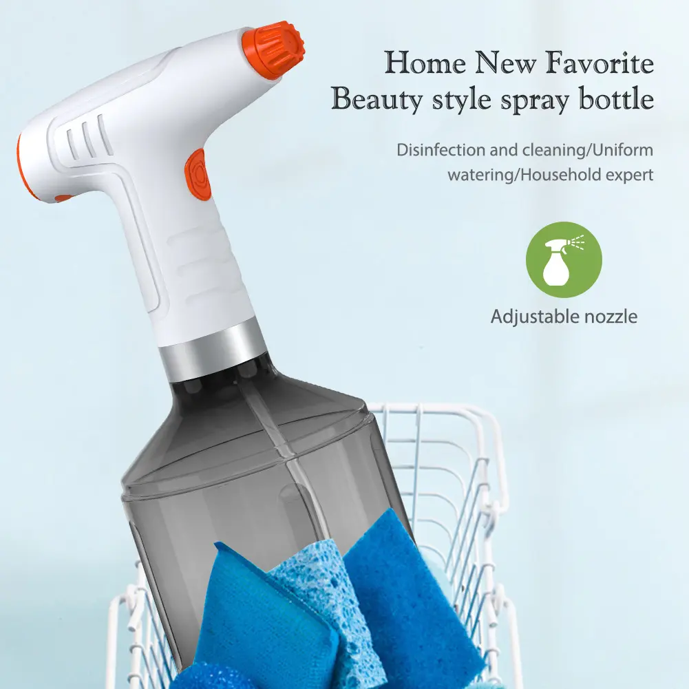 900ml Electric Spray Bottle Car Window Cleaning Plant Watering Sprayer Machine Automatic Watering Irrigation Mist Sprayers