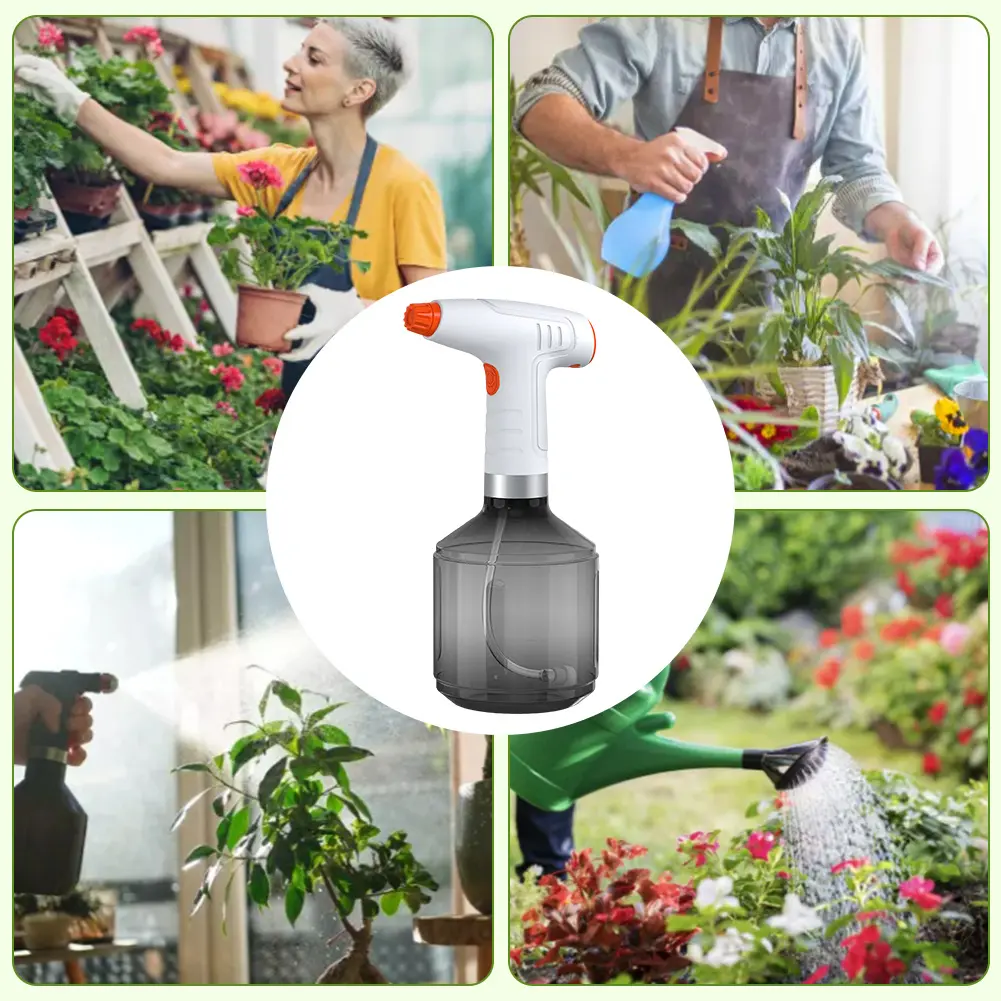 900ml Electric Spray Bottle Car Window Cleaning Plant Watering Sprayer Machine Automatic Watering Irrigation Mist Sprayers