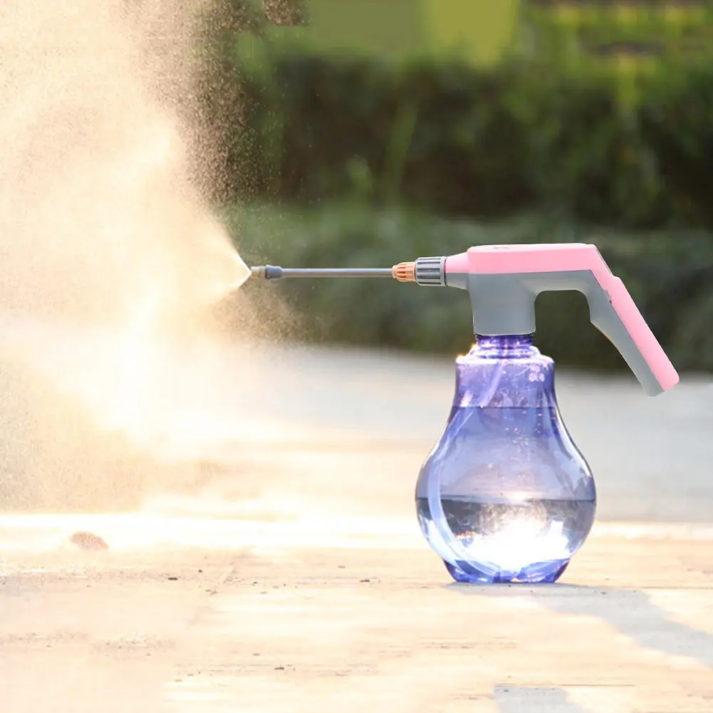 Electric Water Sprayer Adjustable Automatic Water Sprayer USB Charging Agricultural Sprayer Gun for Plants Car Wash