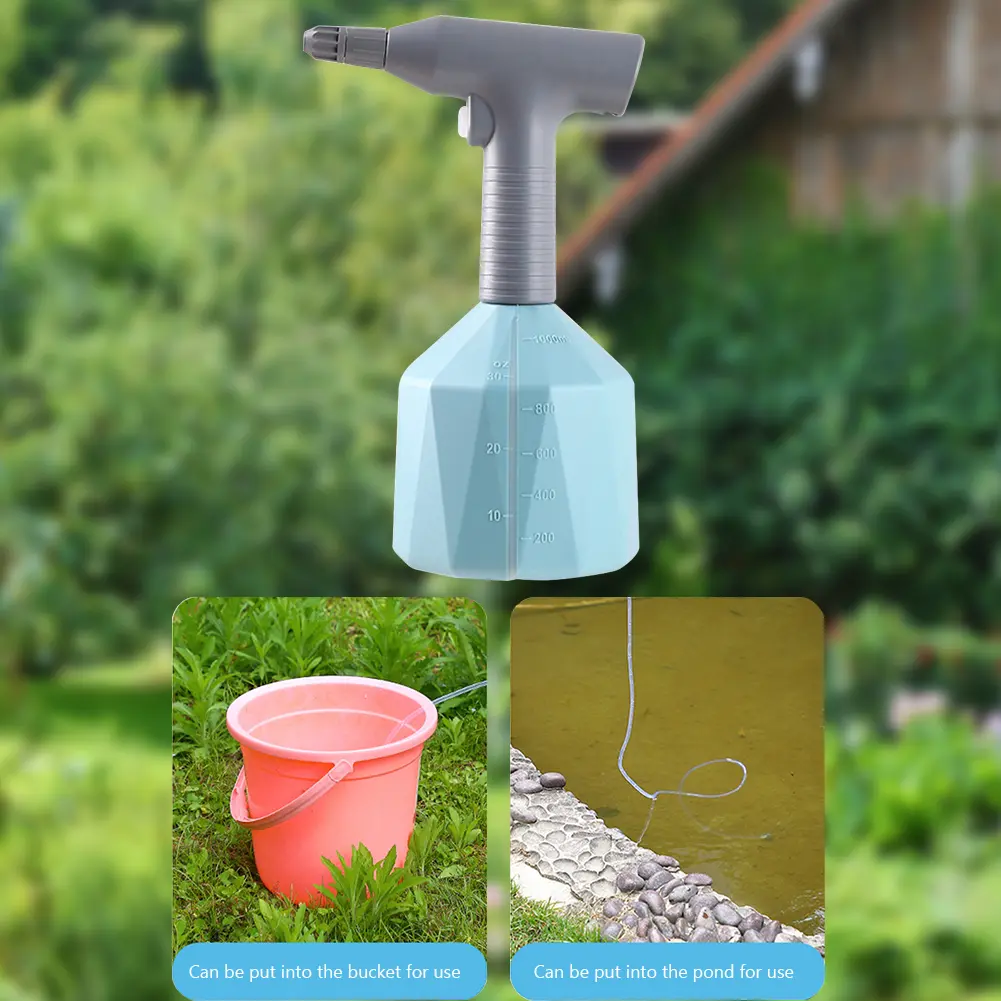 2/1L Electric Plant Spray Bottle Agriculture Garden Electric Sanitizing Sprayer USB Automatic Watering Irrigation Mist Sprayer