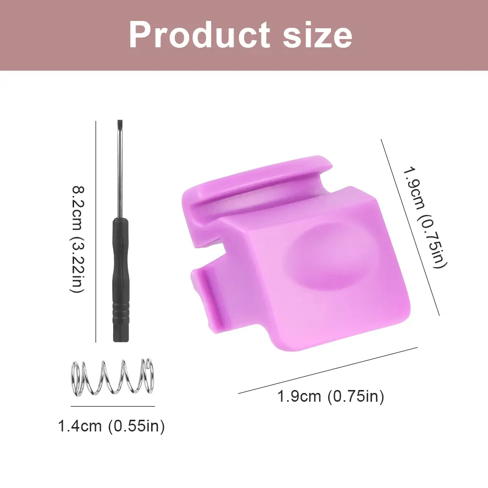 2Pcs Water Bottle Lid Mouth Push Button Switch with Springs & Tiny Screw Driver for Owala FreeSip Water Bottle