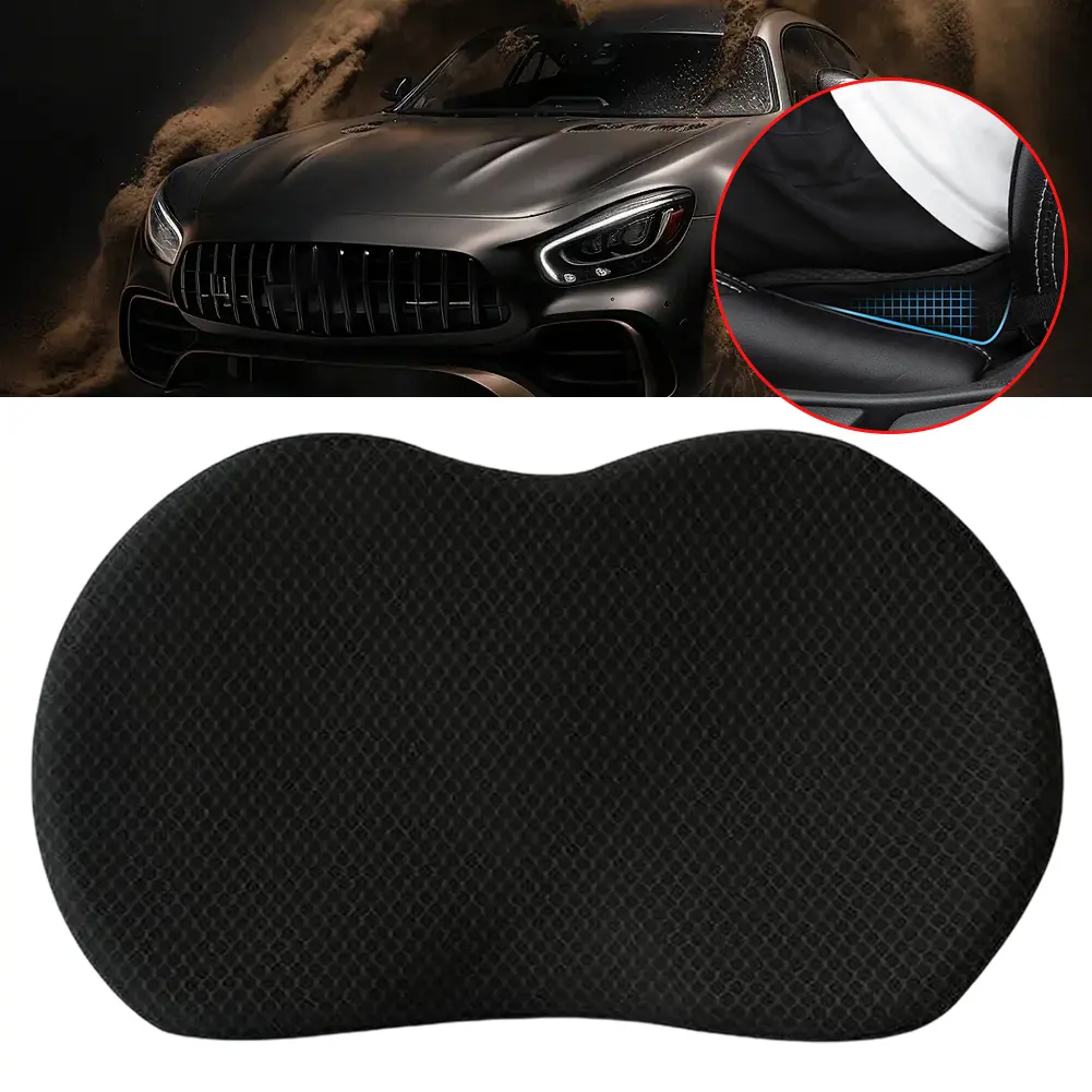 Lumbar Pillow Support Multifunctional Car Seat Cushion Increased Height Memory Foam Small Waist Pillow Health Protection Cushion