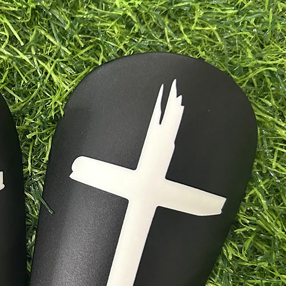 1 Pair Shin Pads EVA Cross Soccer Miniature Shin Guard Shock Absorbing Soccer Shin Guards Lightweight for Kids Youth and Adults