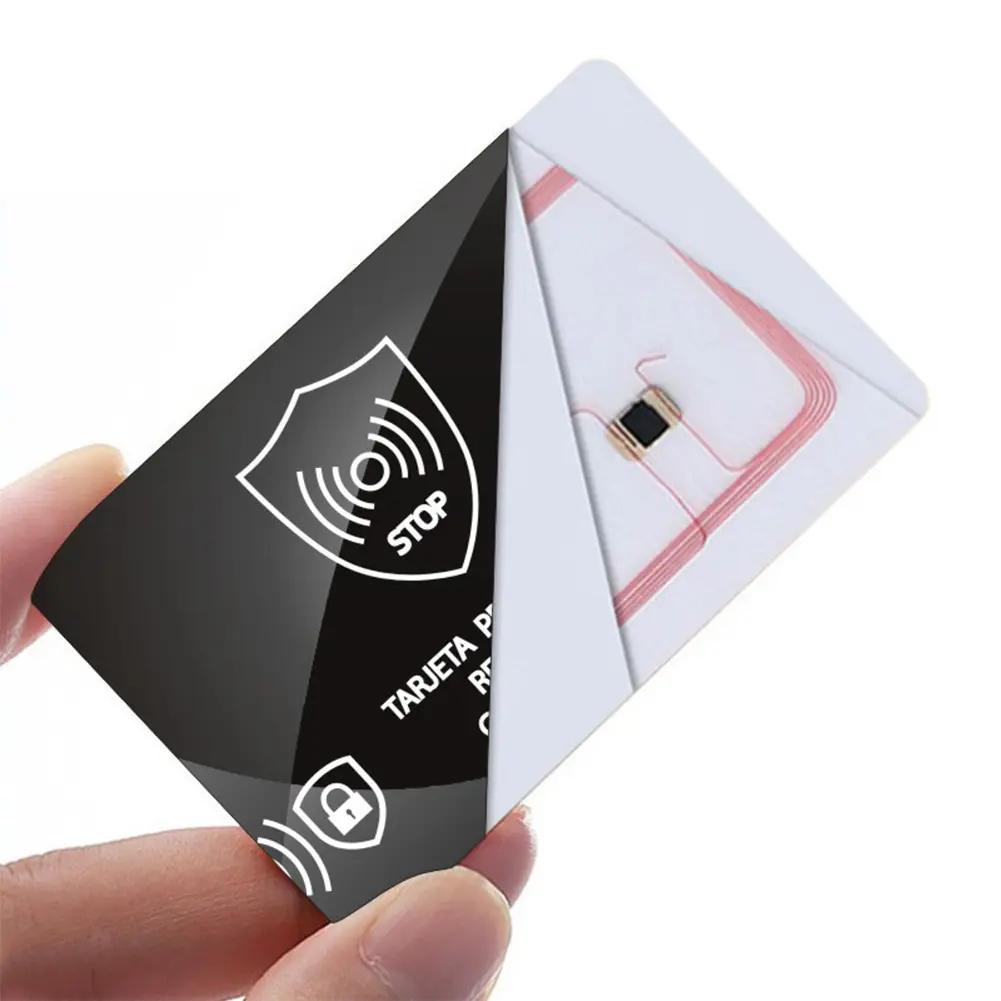 5PCS/Set RFID Blocking Card Entire Wallet Protection NFC Contactless Bank Debit Credit Card Protector ID ATM Guard Card Blocker