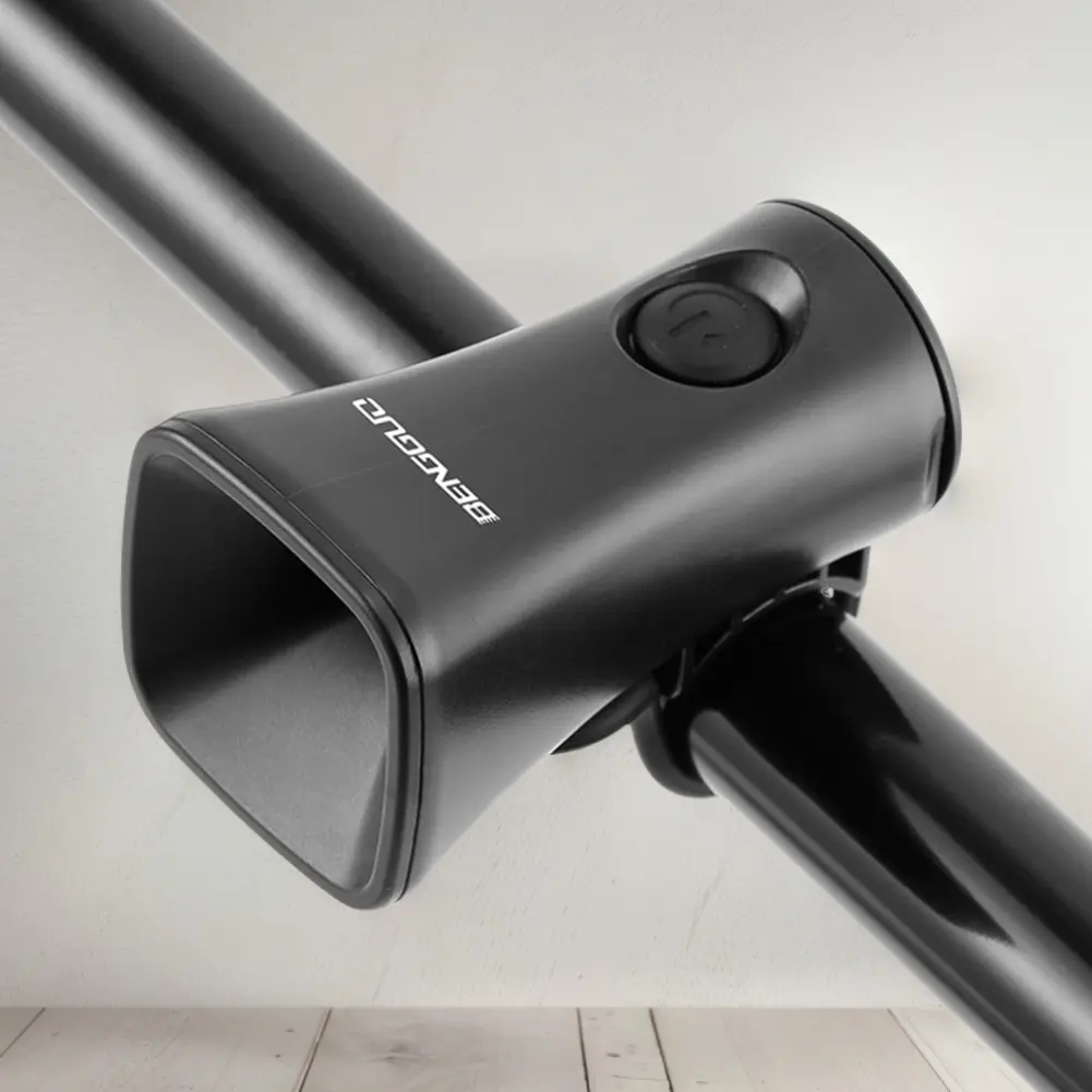 Electronic Bicycle Bell 120dB Cycling Horn Loud Bicycle Handlebar Alarm Ring Bell 5 Sound Modes Cycling Scooter Bike Accessories