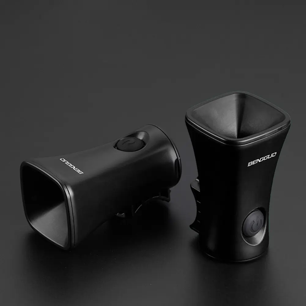 Electronic Bicycle Bell 120dB Cycling Horn Loud Bicycle Handlebar Alarm Ring Bell 5 Sound Modes Cycling Scooter Bike Accessories