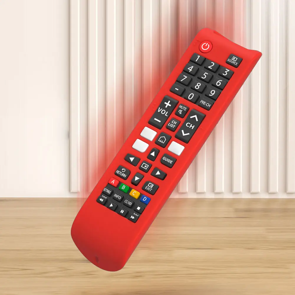 Silicone Protective Case Anti-Slip Remote Cover Shockproof TV Remote Control Case for Samsung Smart TV Remote BN59-01315A 01315B