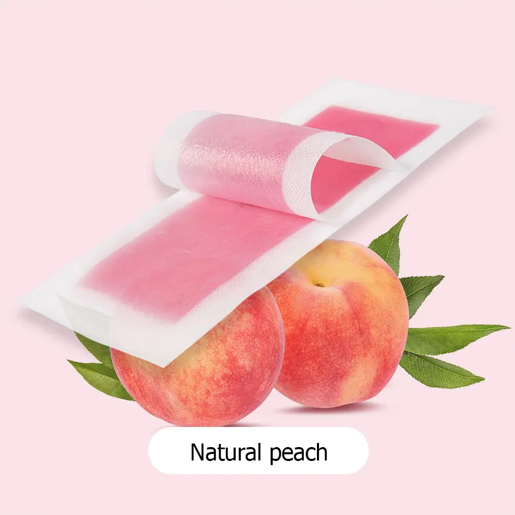 20pcs Hair Removal Wax Strip Paper Face Leg Body Facial Lip Waxing Wipe Sticker