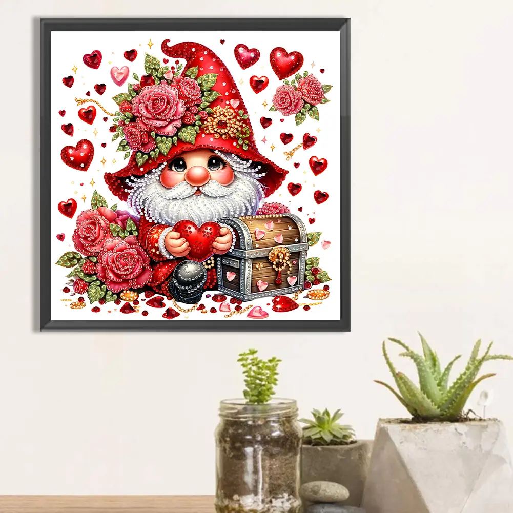 5D DIY Partial Special Shaped Drill Diamond Painting Kit Easter Decor 30x30cm