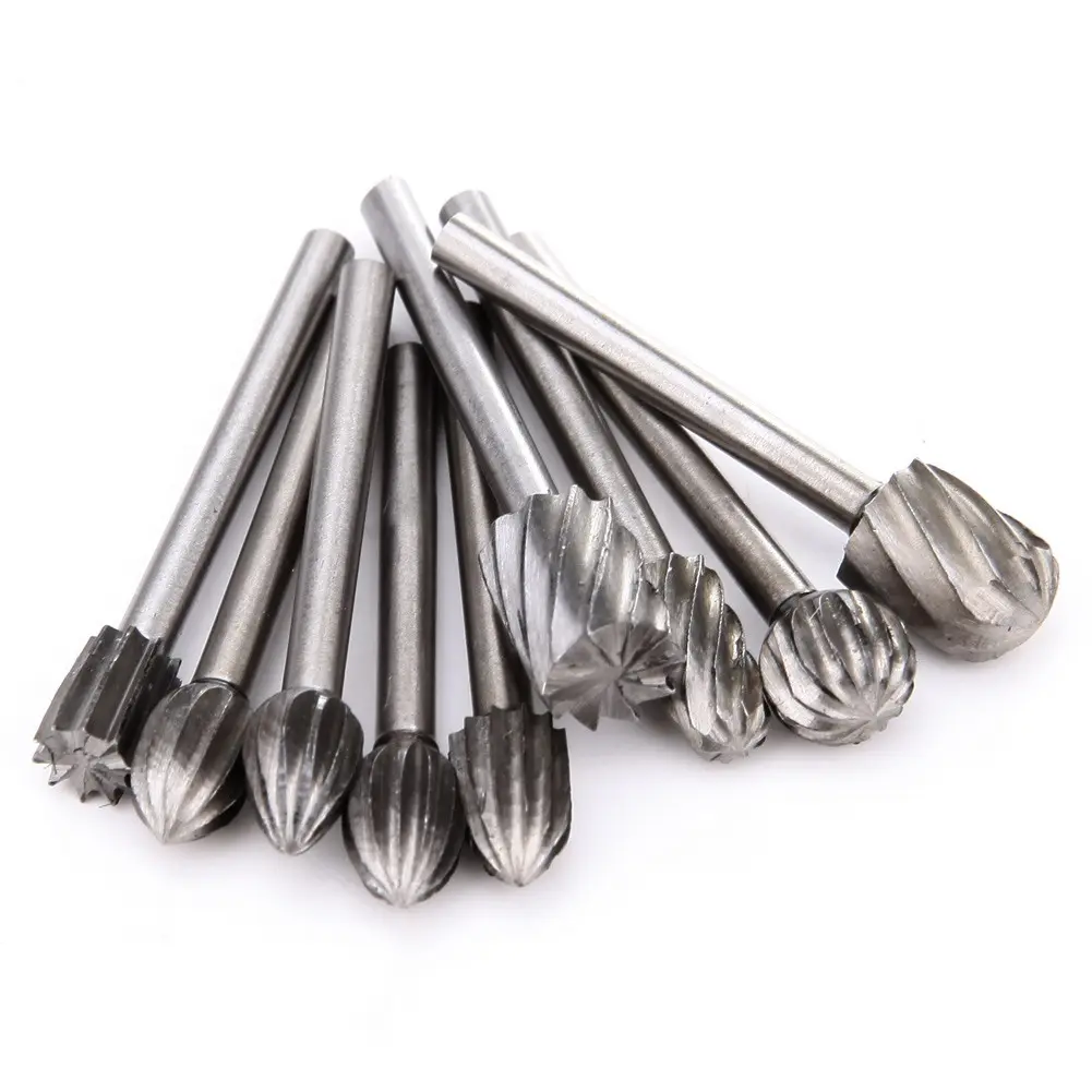20pcs/Set HSS Routing Wood Rotary Milling Rotary File Cutter