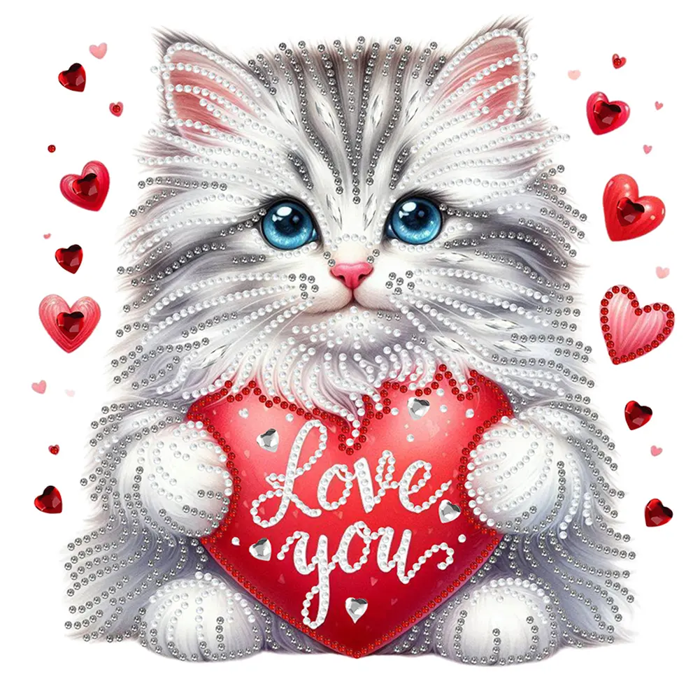 5D DIY Partial Special Shaped Drill Diamond Painting Kit Easter Decor 30x30cm