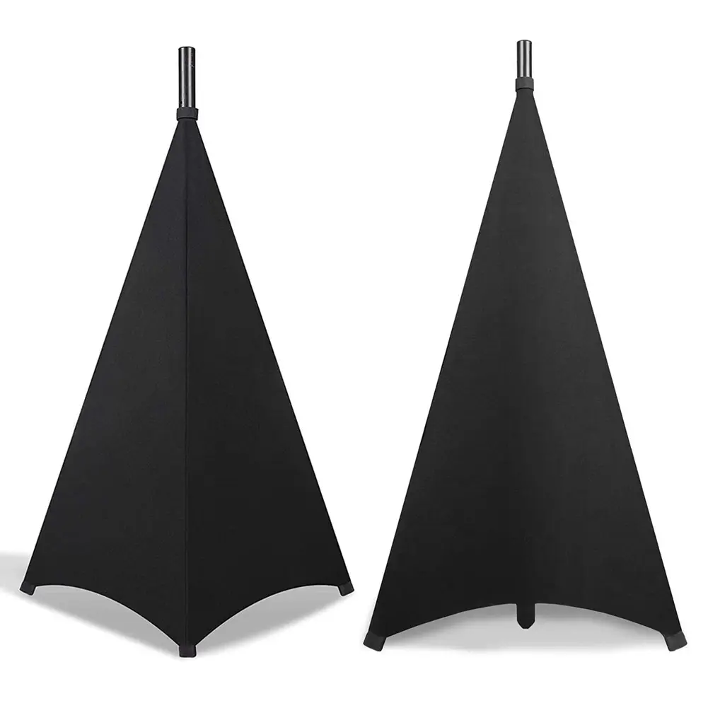 Dj Light Speaker Stand Cover Height Flexible Stretchable Speaker Stand Scrim Floor Equipment Tool Blind Accessories