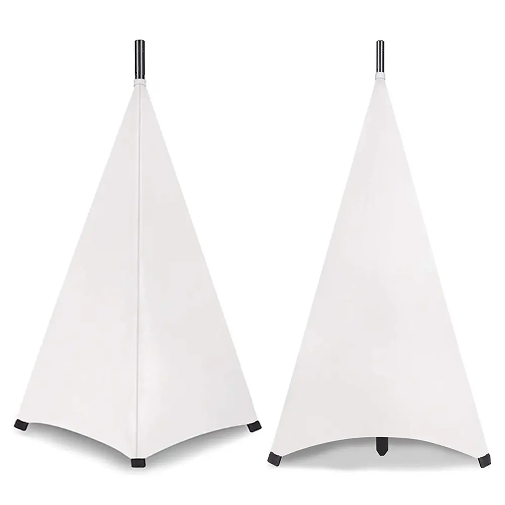 Dj Light Speaker Stand Cover Height Flexible Stretchable Speaker Stand Scrim Floor Equipment Tool Blind Accessories