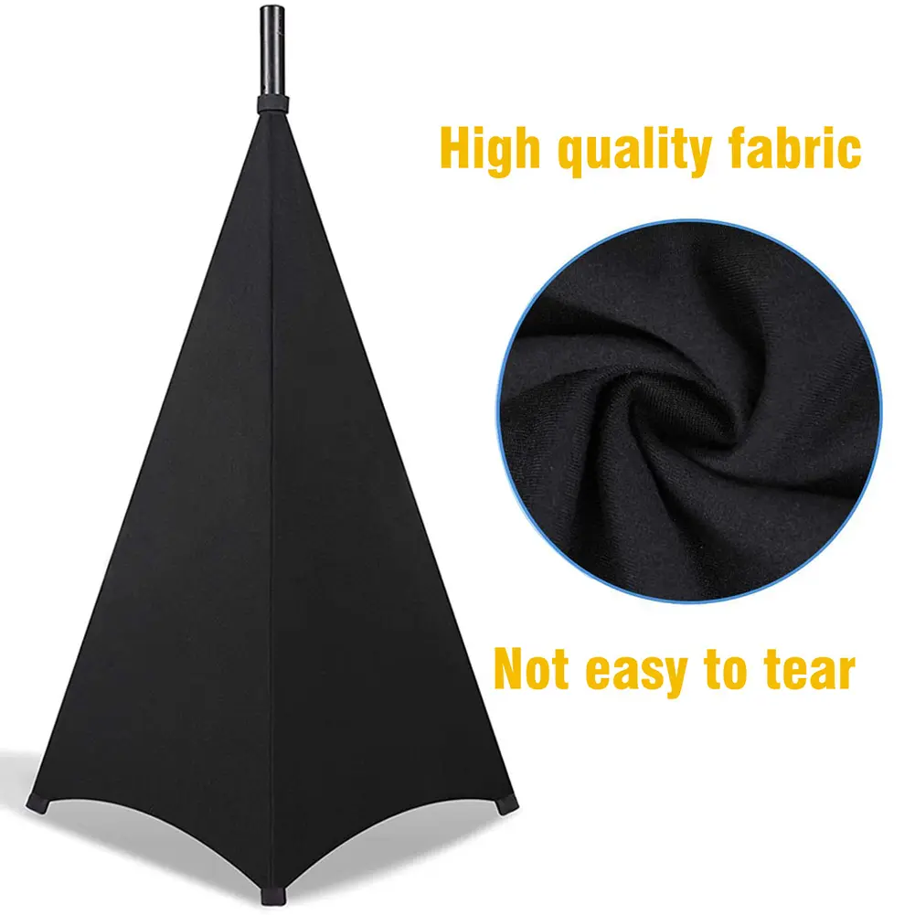 Dj Light Speaker Stand Cover Height Flexible Stretchable Speaker Stand Scrim Floor Equipment Tool Blind Accessories