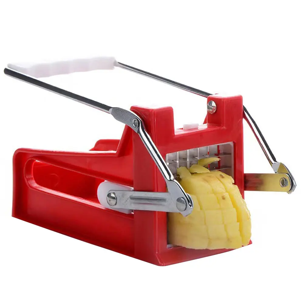 Stainless Steel French Fry Cutter Commercial Vegetable Chopper for Restaurant Home Kitchen for Potato Carrot Cucumbers