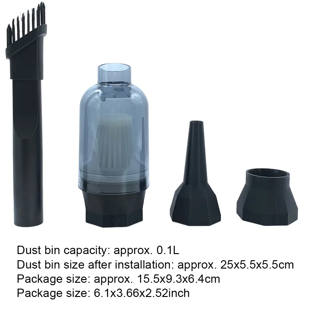 Cleaning Dust Collection Tool Portable Vacuum Cleaner Attachment Detachable Turbo Jet Blower Adapter for X3 Handheld Turbo Fan