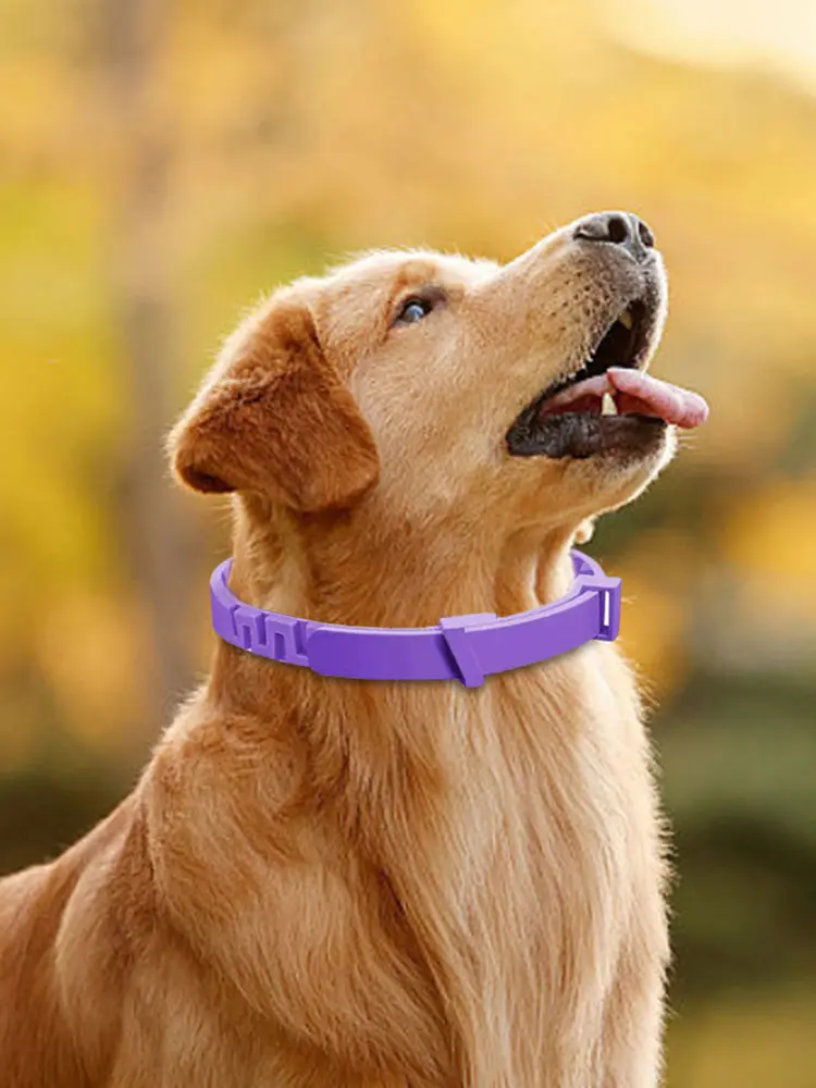 3/4 Pack Pet Calming Collar Stress and Anxiety Relief Calm Collar Adjustable Natural Calm Relax Soothing Collars for Dogs/Cats