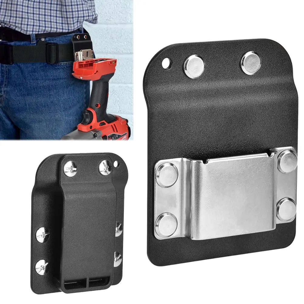 Holster Tool Belt Clip Drill Holster Tape Measure Holder Tool Belt Clip Holder for Impact Drill