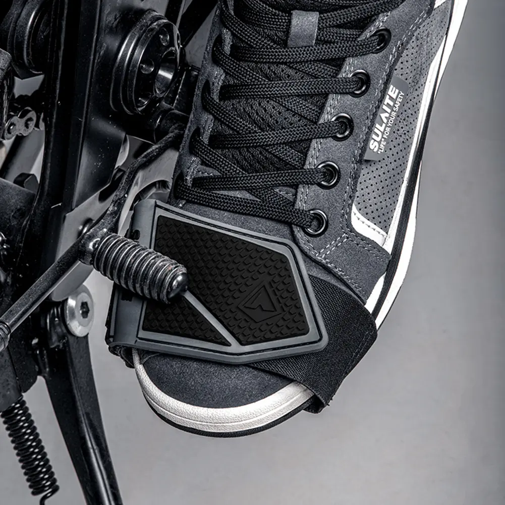 Motorcycle Shoe Protective Gear Shift Pad Non-slip Riding Shoe Boot Protector Cover Wear-resistant Accessories