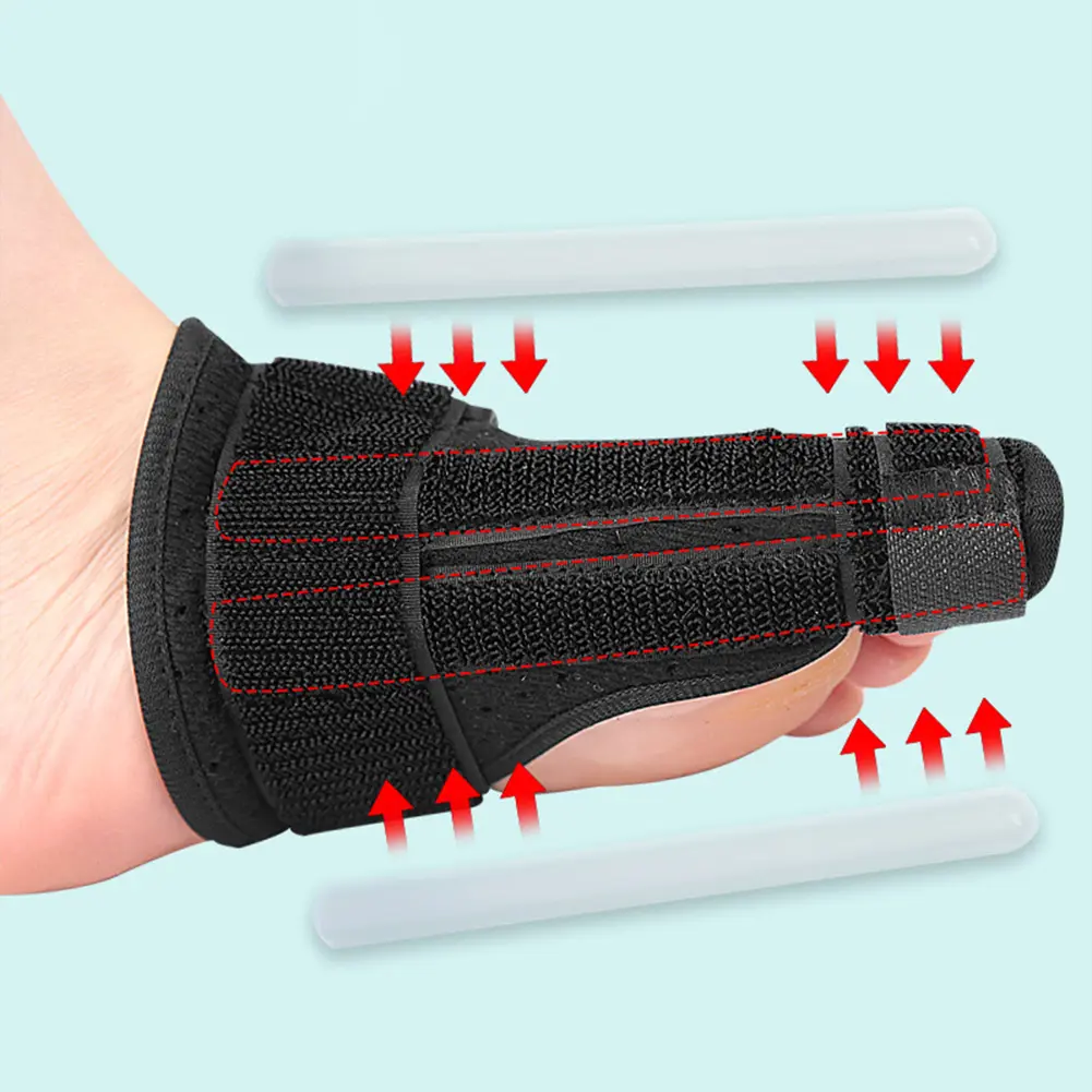 Bunion Corrector Big Toe Straightener Ergonomic Hallux Valgus Orthosis Corrector Breathable Bunion Brace for Big Toe Correction