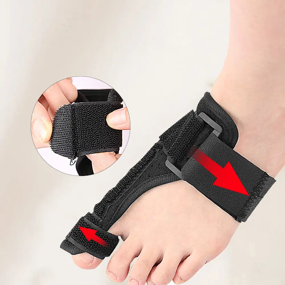 Bunion Corrector Big Toe Straightener Ergonomic Hallux Valgus Orthosis Corrector Breathable Bunion Brace for Big Toe Correction