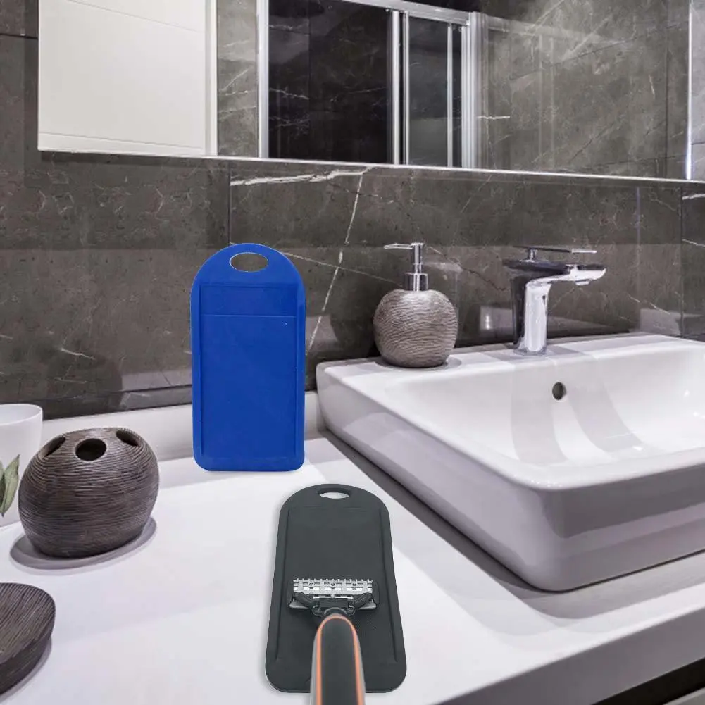 Shaving Razor Blade Sharpener Silica Gel Surface Manual Cleaner Durable Sharpening Grindstones Safe Grinding Accessories