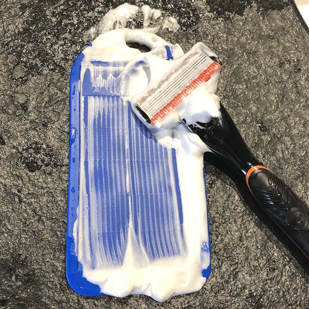 Shaving Razor Blade Sharpener Silica Gel Surface Manual Cleaner Durable Sharpening Grindstones Safe Grinding Accessories