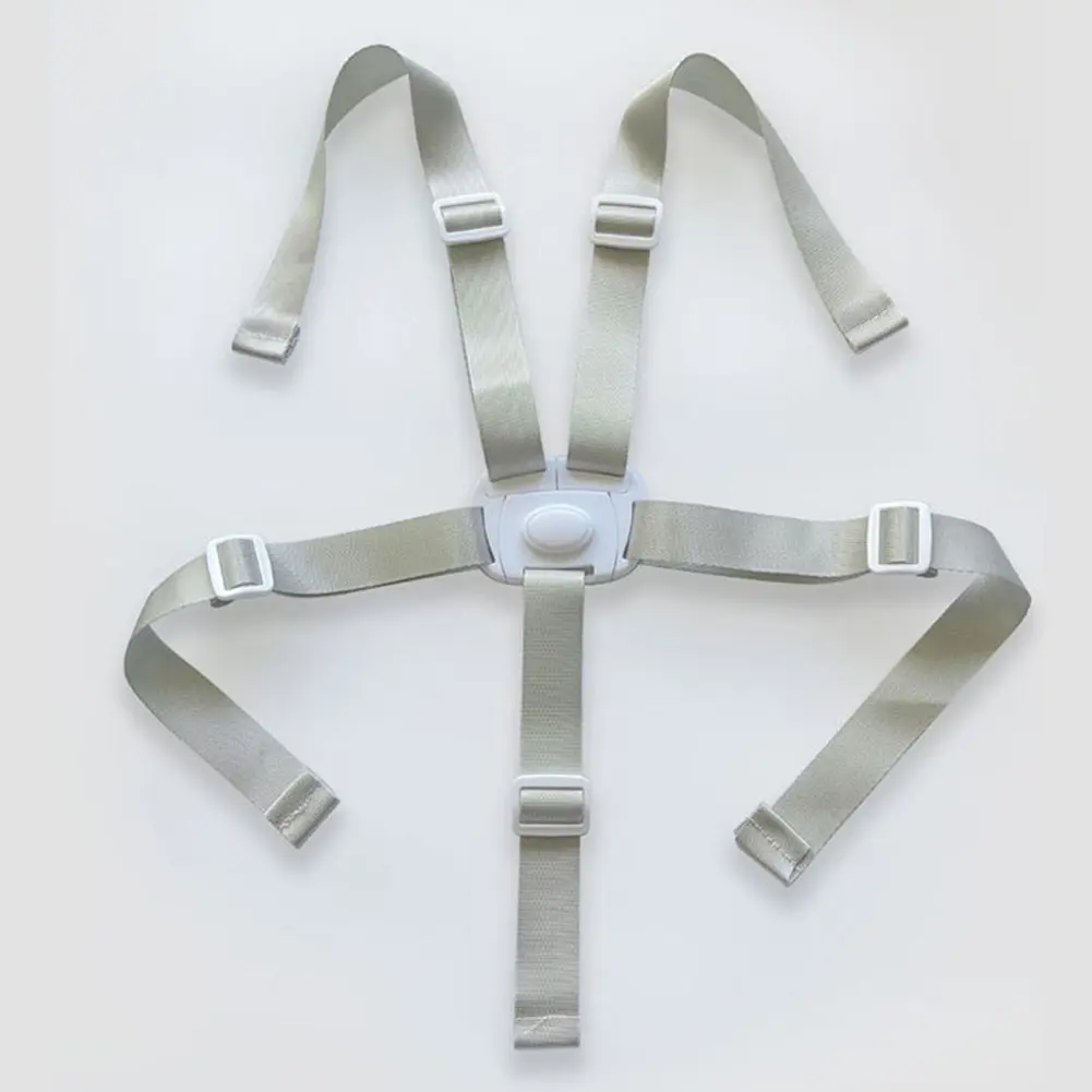 Children's Dining Chair Safety Belt 5 Point Baby Safety Strap Belt Baby Seat Security Belt for Child Seats High Chairs